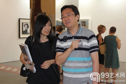 2011上海艺博会国际当代展的VIP预展