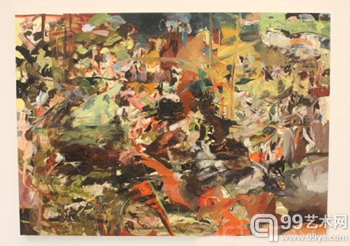 塞西莉·布朗（Cecily Brown）作品“You Can't Make This Up”（2011），估价40万-50万美元。