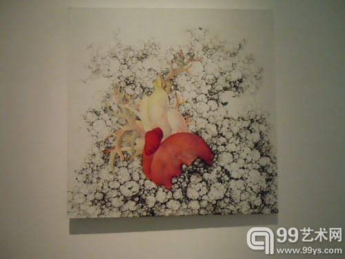 展览现场展出作品
