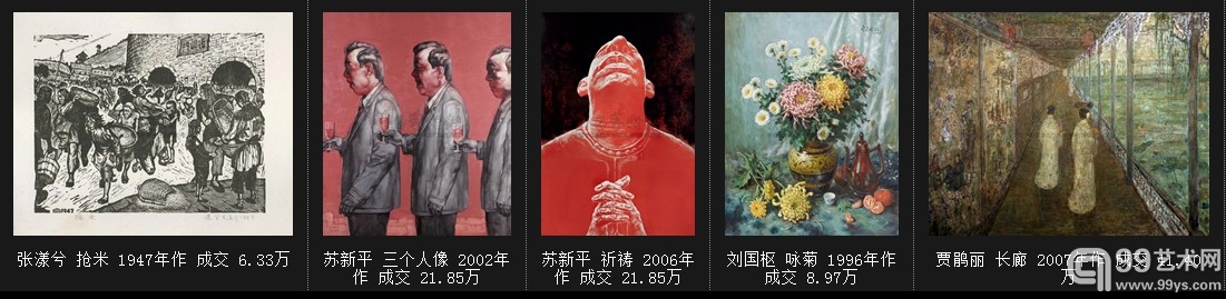 重点成交拍品