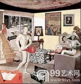 汉密尔顿作品《到底是什么使今天的家庭如此非凡，如此有魅力？》