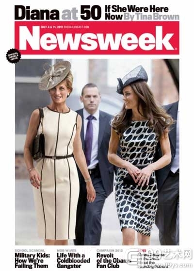 《Newsweek》的4月刊封面