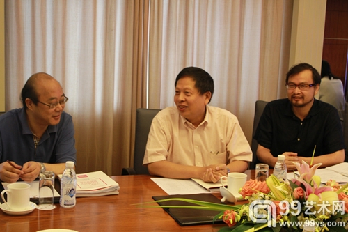 成都双年展学术委员会会议现场