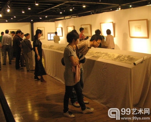 “丘园养素——丘挺绘画展”在百雅轩798 艺术中心开幕