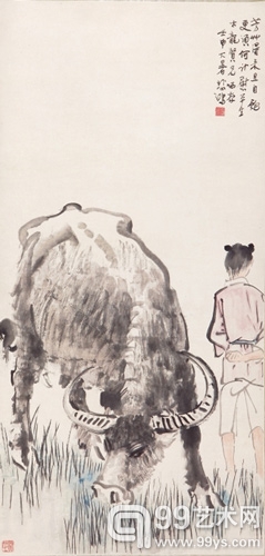 徐悲鸿《牧牛图》