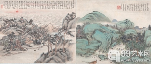 黄鼎《杭州十八景》