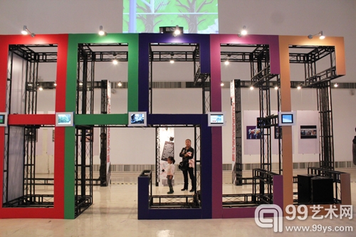 点击图片查看下一页 北京科普动漫创意大赛优秀作品展现场