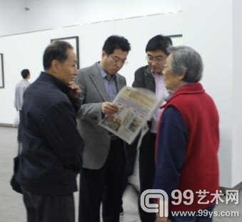 黄苗子、郁风亮相百雅轩 自移师故宫后再结“艺缘”