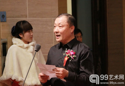 艺术家张新权开幕式致辞