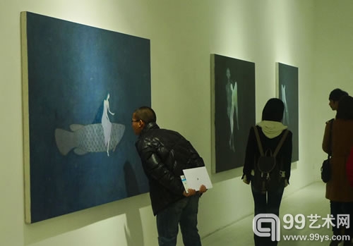 牟林童展览现场