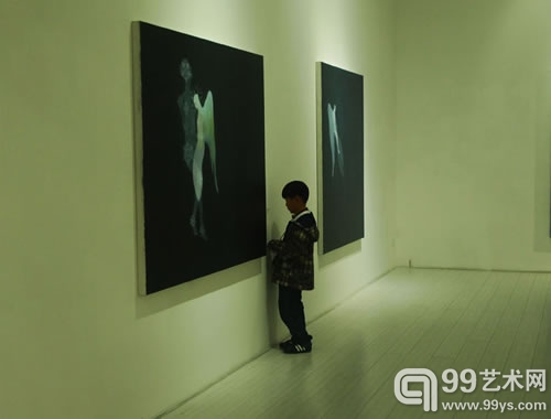牟林童展览现场