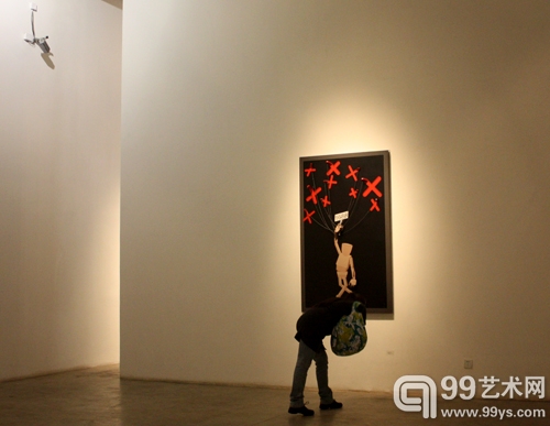 洪绍裴作品展览现场