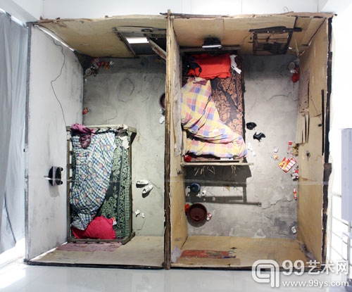 展览现场装置