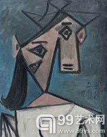 失窃的毕加索油画《女人的头》