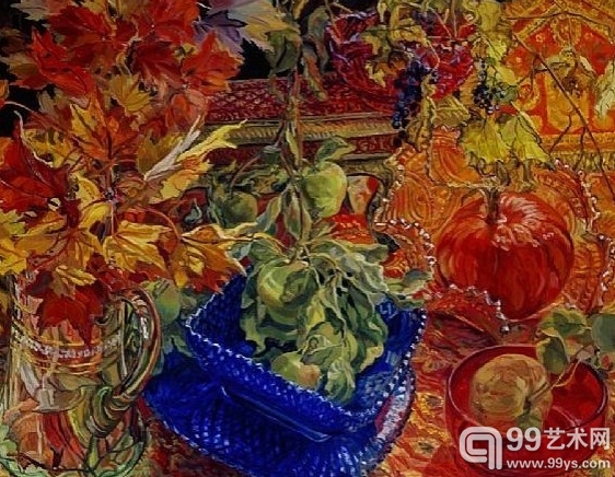 点击进入下一页 艺术家珍妮特-费诗的最新绘画作品展在纽约DC摩尔画廊亮相
