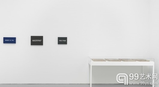 河原温（On Kawara）个展纽约David Zwirner画廊开幕 