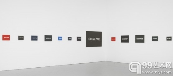 河原温（On Kawara）个展纽约David Zwirner画廊开幕 