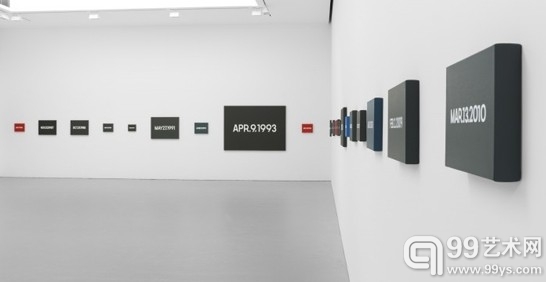 河原温（On Kawara）个展纽约David Zwirner画廊开幕 