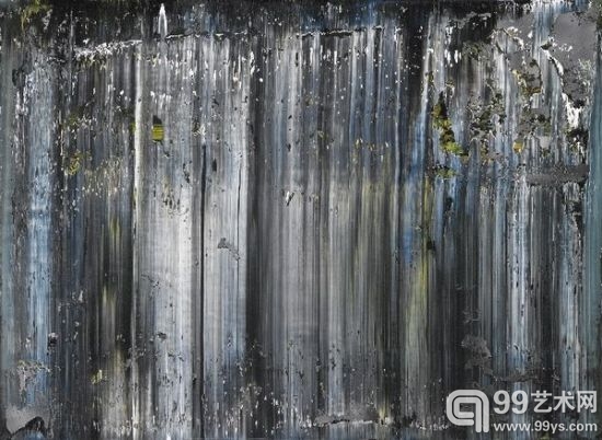 Richter 作品 1988 年作 《RAIN(2)》 67.4×91.5 cm 成交价321 万美元