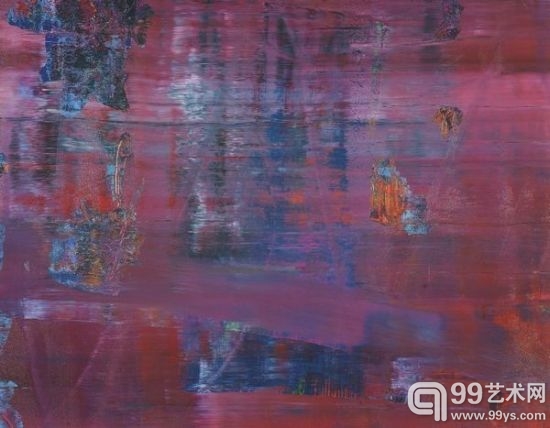 Richter 作品 1997 年作 《ABSTRAKTES BILD》260×340cm 成交价2080 万美元