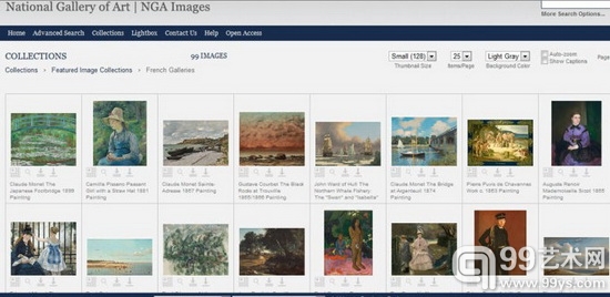 国立画廊新的在线资源NGA images正式启动