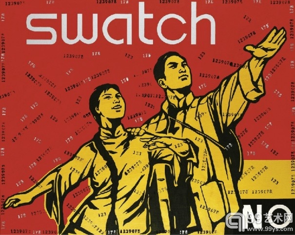 王广义—《大批判系列：SWATCH》（2005）