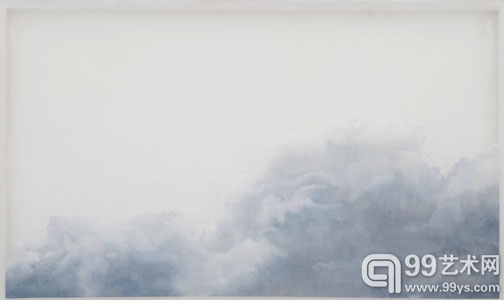 谢帆XIE-FAN_云-Cloud-2012_Oil-on-silk_120x200cm_1_v