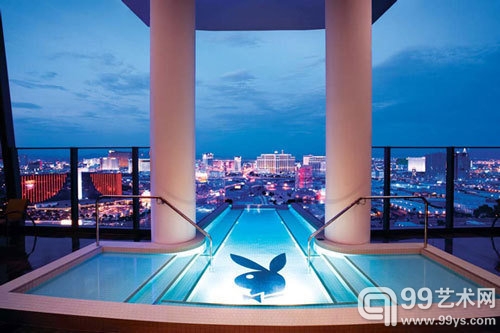 拉斯维加斯 Palms Casino 酒店的Hugh Hefner Sky Villa
