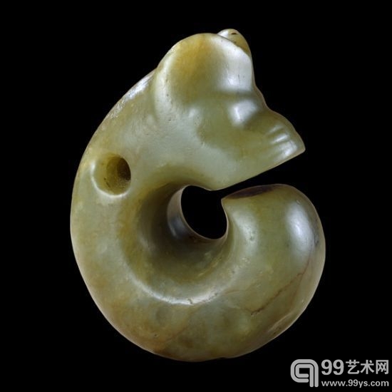 玉龙 来自中国，新石器时代，红山文化，约公元前3500年