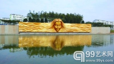 “运河之母”巨型雕塑