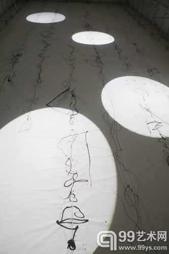 今日美术馆绍岩个展主展厅