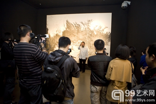 从汉字出发——今日美术馆《心迹——邵岩水墨艺术展》