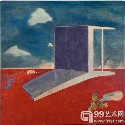 毛旭辉《怀念》布面油画200×200cm2011年 