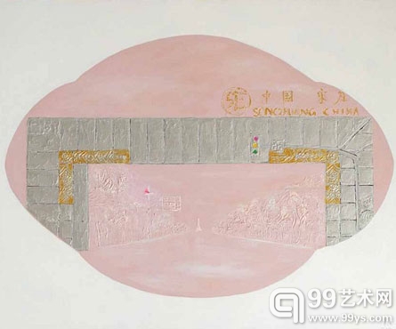 大钢门-油画-120×150cm-2010