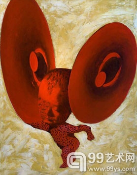 人生系列06-油画-120×150cm-2009