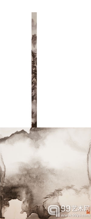 如一 / Ru Yi 无题 / No Titled 纸本水墨 / Water & ink on paper 2012