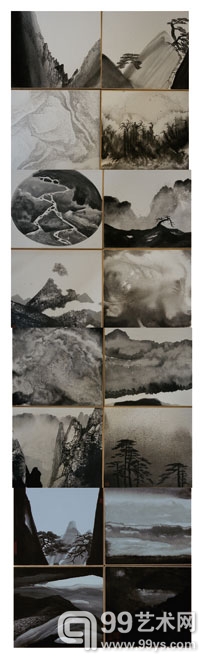 如一 / Ru Yi 无题 / No Titled 纸本水墨 / Water & ink on paper 2012