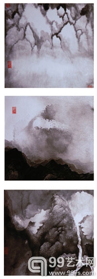 如一 / Ru Yi 无题 / No Titled 纸本水墨 / Water & ink on paper 2012
