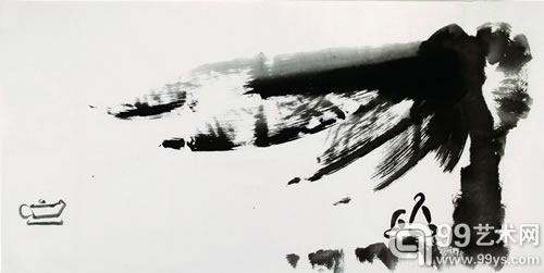 静岩 / Jing Yan 无间1 / CHAN NO.1 宣纸 / Rice paper 138×69 cm 2008-2010
