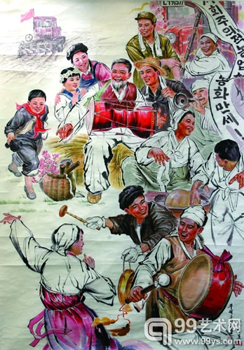 林春范 / Rim Chun Bom 梳妆 / Dressing 布面油画 / Oil on canvas 103×145cm 2010