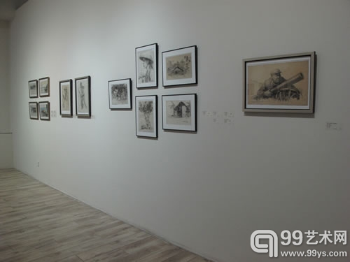 通往前线的道路——韩柯绘画作品展开幕现场