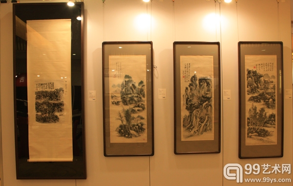 北京华辰2012春拍预展 黄胄作品