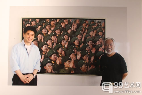 策展人李园一与栗宪庭