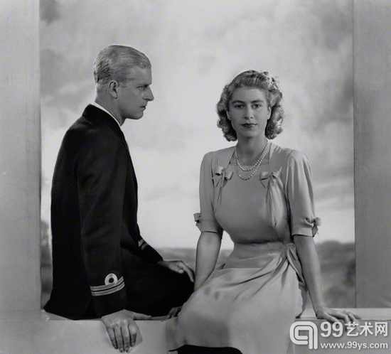 女王和丈夫菲利普亲王（1947）