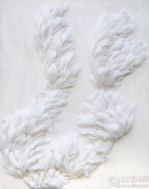 云裳 White Mutability 120×160cm 2010