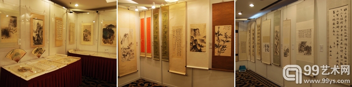 上海泓盛2012春拍上海建国宾馆预展现场