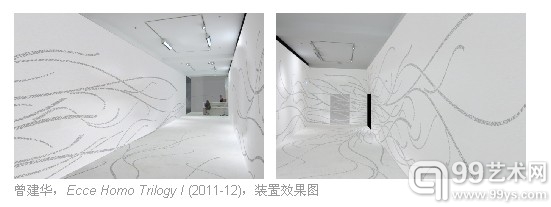 曾建华，Ecce Homo Trilogy I (2011-12)，装置效果图