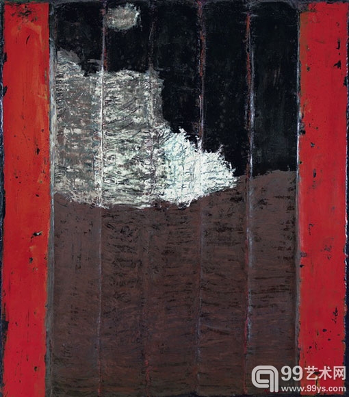 苏笑柏-云梦-综合材料-190x170cm-2006