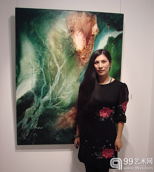 陈天芗的油画个展