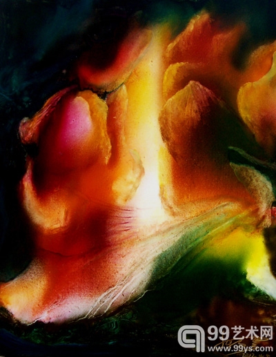 玫瑰内景-布面油画--110X140CM---2012
